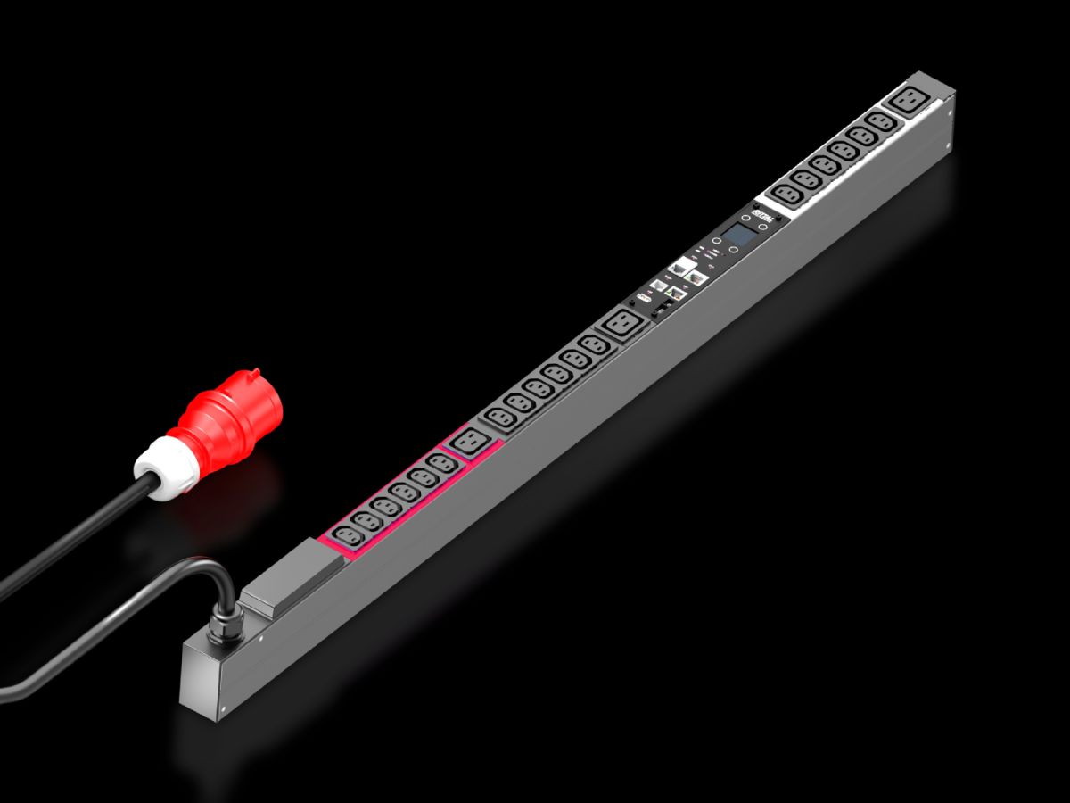 Rittal PDU Metered 16A/3P CEE 18xC13 / 3xC19 (7979235) thumbnail