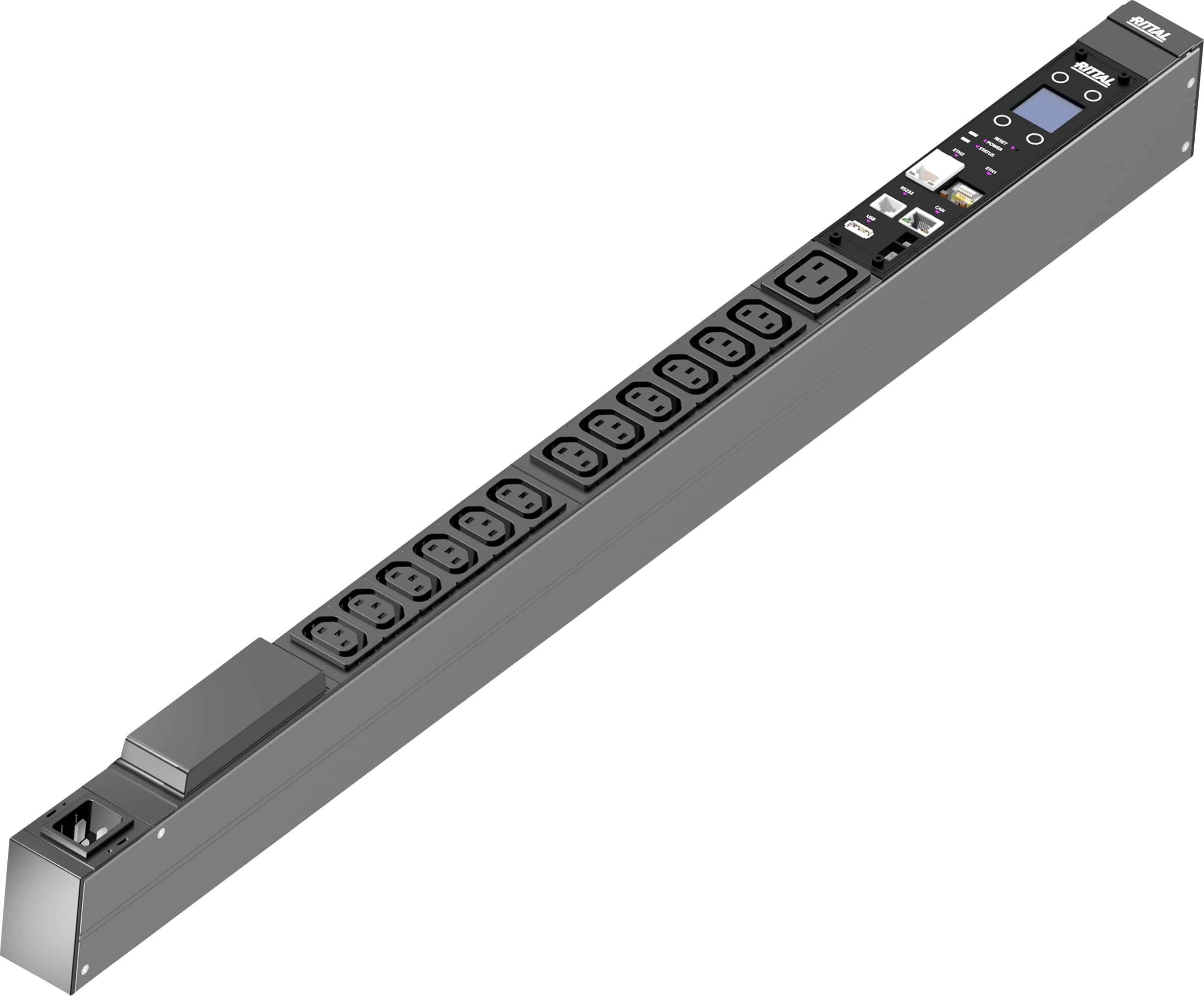 Rittal PDU switched, 16A/230V, 1~, 12 x C13 + 1 x C19 (7979317) thumbnail