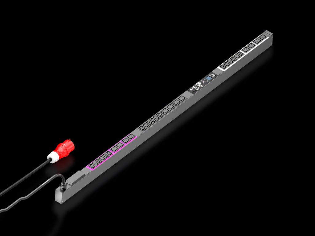 Rittal PDU switched, 16A/400V, 3~, 18 x C13 + 12 x C19 (7979338) thumbnail