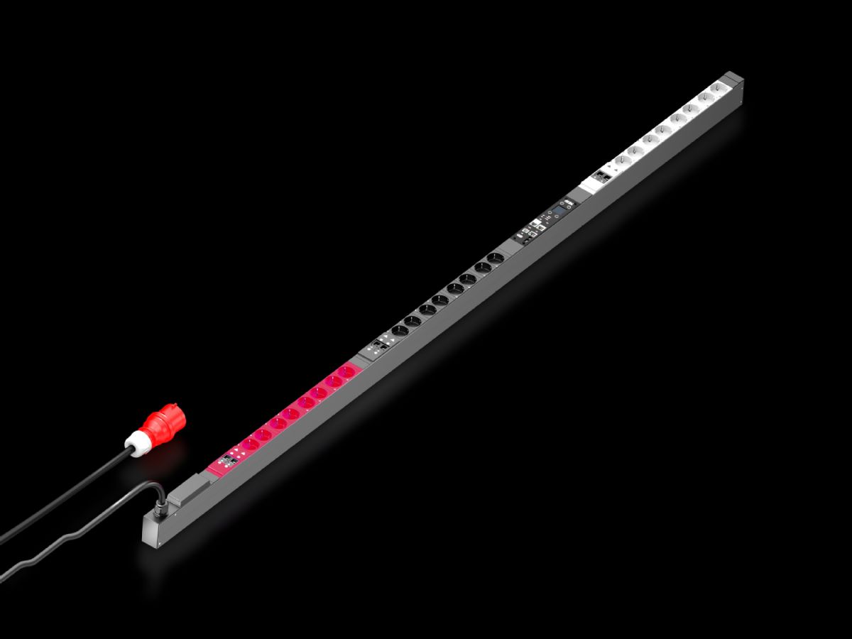 Rittal PDU managed, 16A/400V, 3~, 9 x C19 (7979430) thumbnail