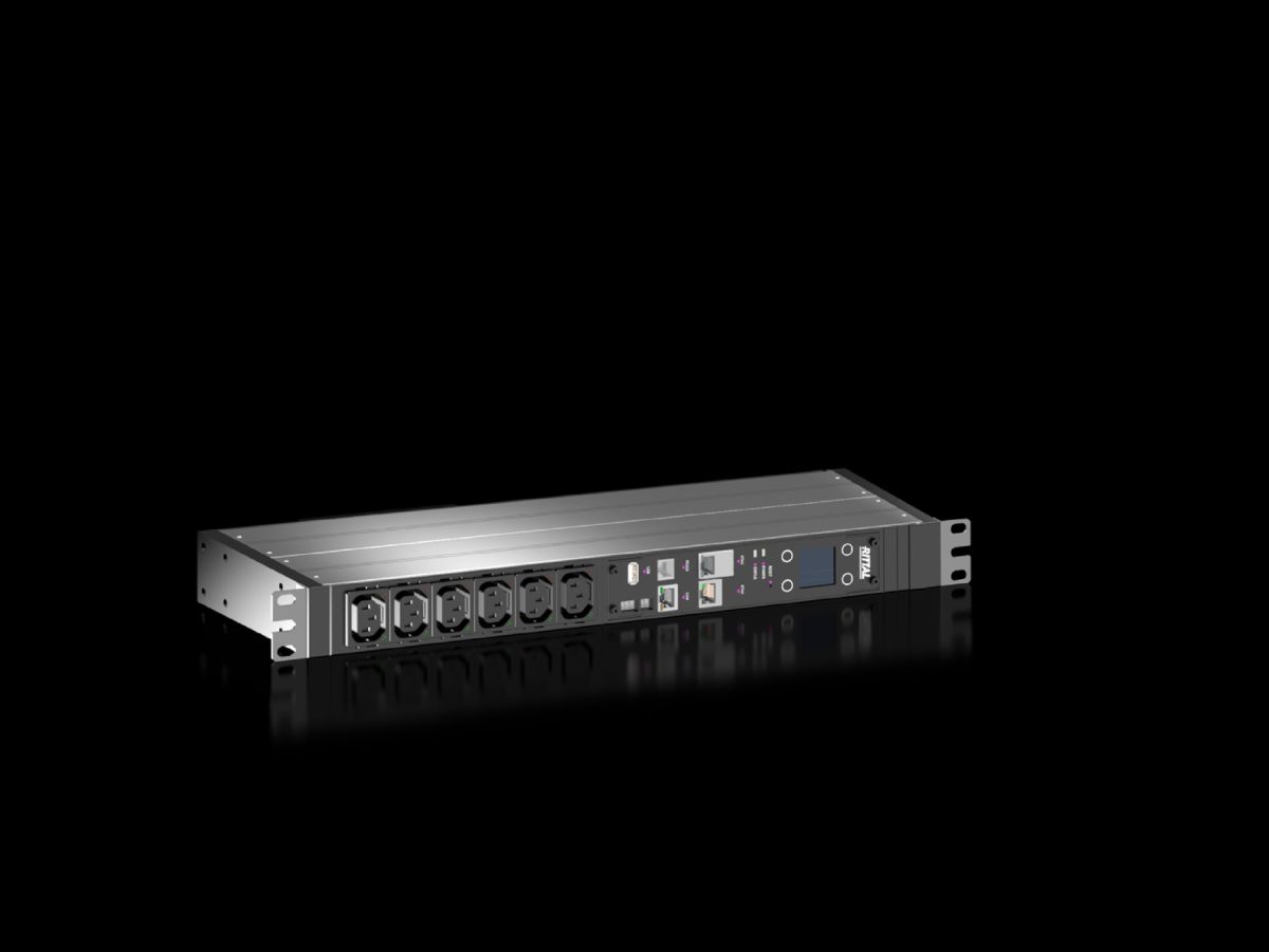 Rittal PDU metered plus, 16A/230V, 1~, 6x C13 (7979502) thumbnail