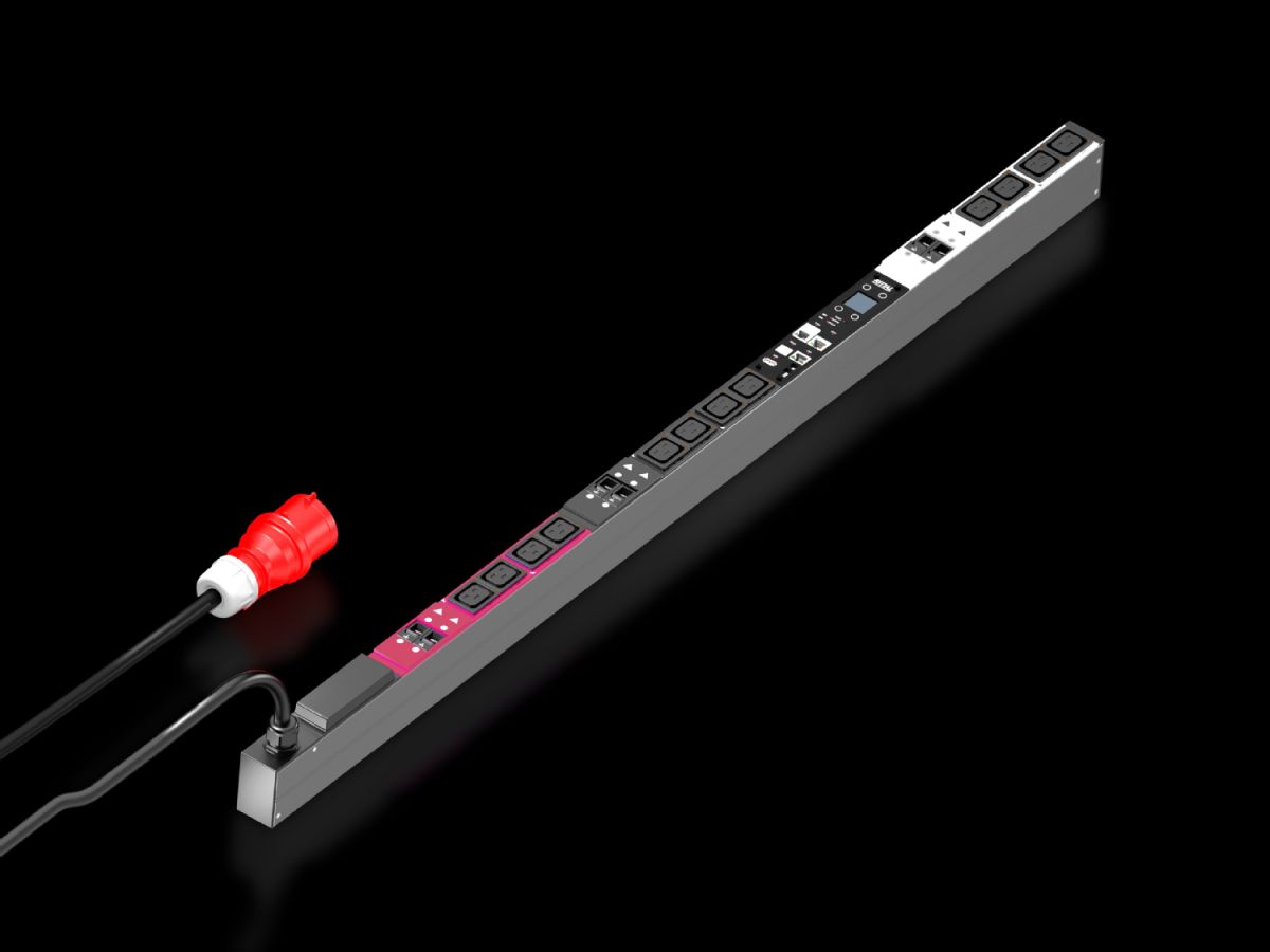 Rittal PDU metered plus, 32A/400V, 3~, 12 x C19 (7979531) thumbnail
