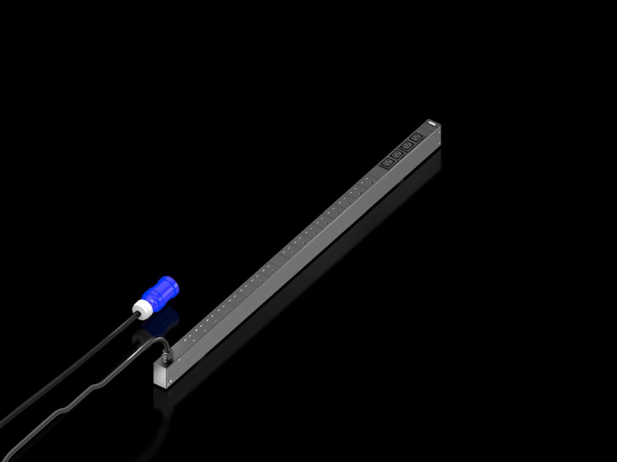 Rittal PDU basic UK 16A/230V, 1~, 16x BS1363, IEC 60 320: 4 (7979814) thumbnail