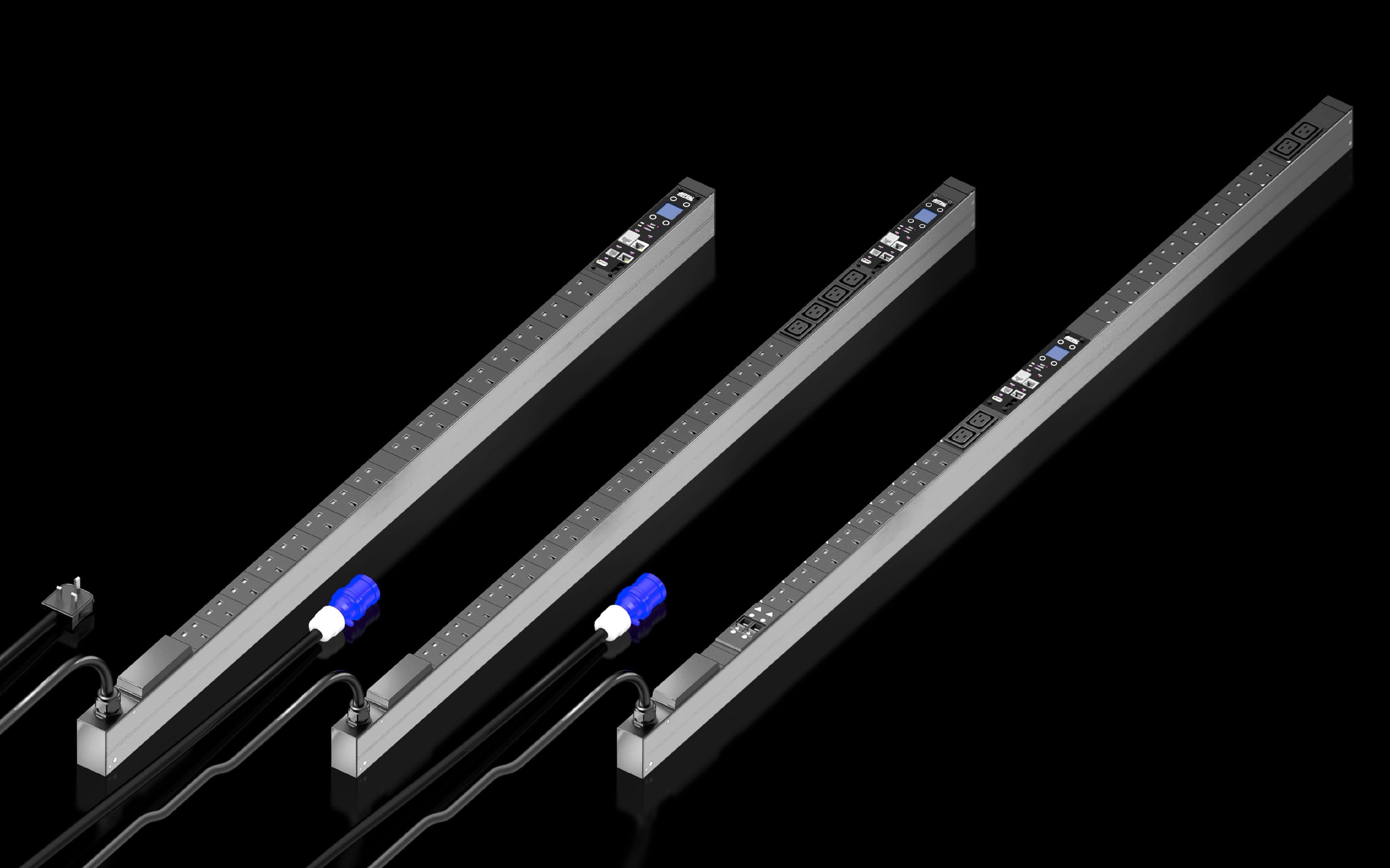 Rittal PDU basic UK 13A/230V, 1~, UK Plug 16x BS1363 (7979821) thumbnail