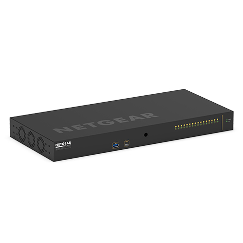 NETGEAR M4250-16XF Managed L2/L3 1U Zwart (XSM4216F-100EUS) thumbnail