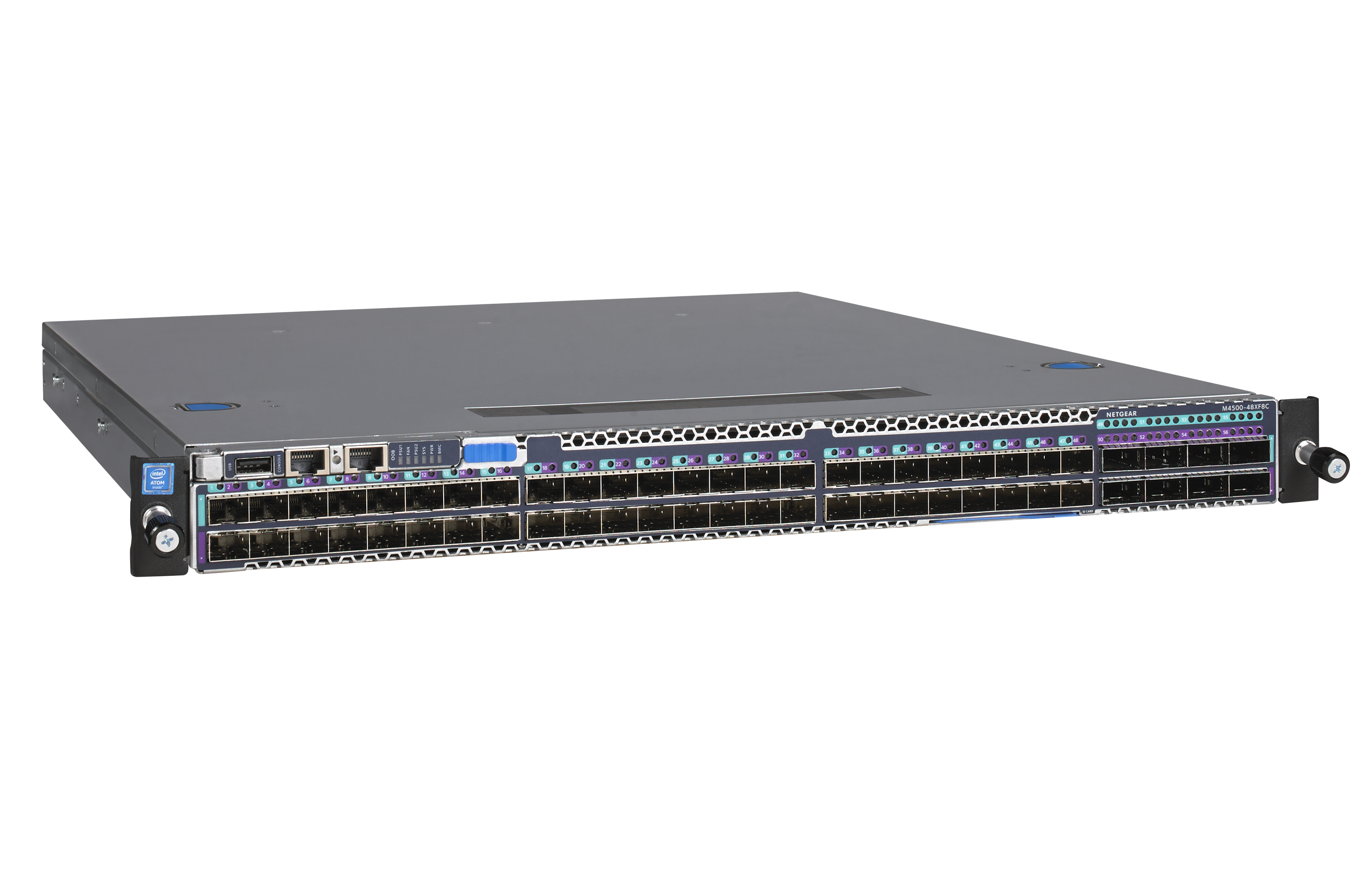 NETGEAR M4500-48XF8C Managed L2/L3/L4 1U Zwart (XSM4556-100EUS) thumbnail
