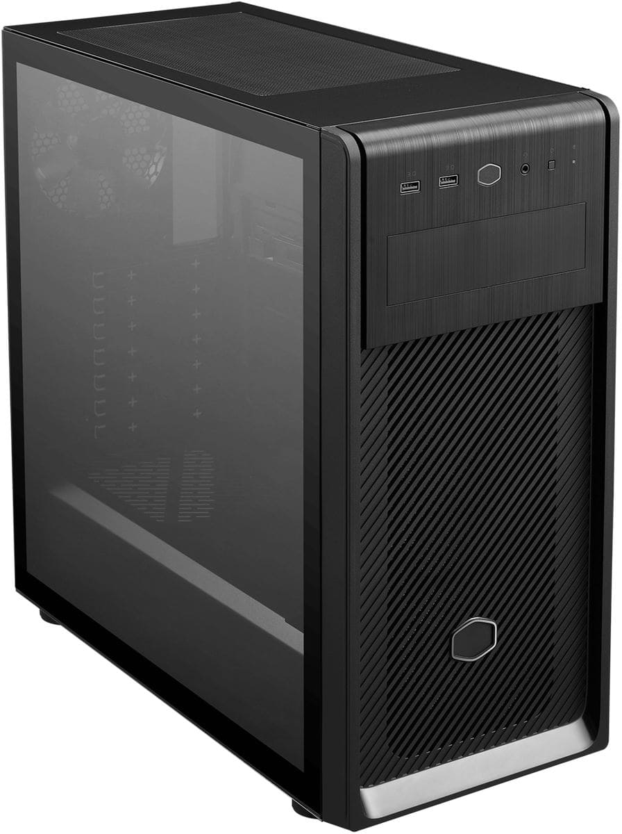Cooler Master MasterBox Elite E500 Tower ATX No power supply Black (E500-KNNN-S00) thumbnail