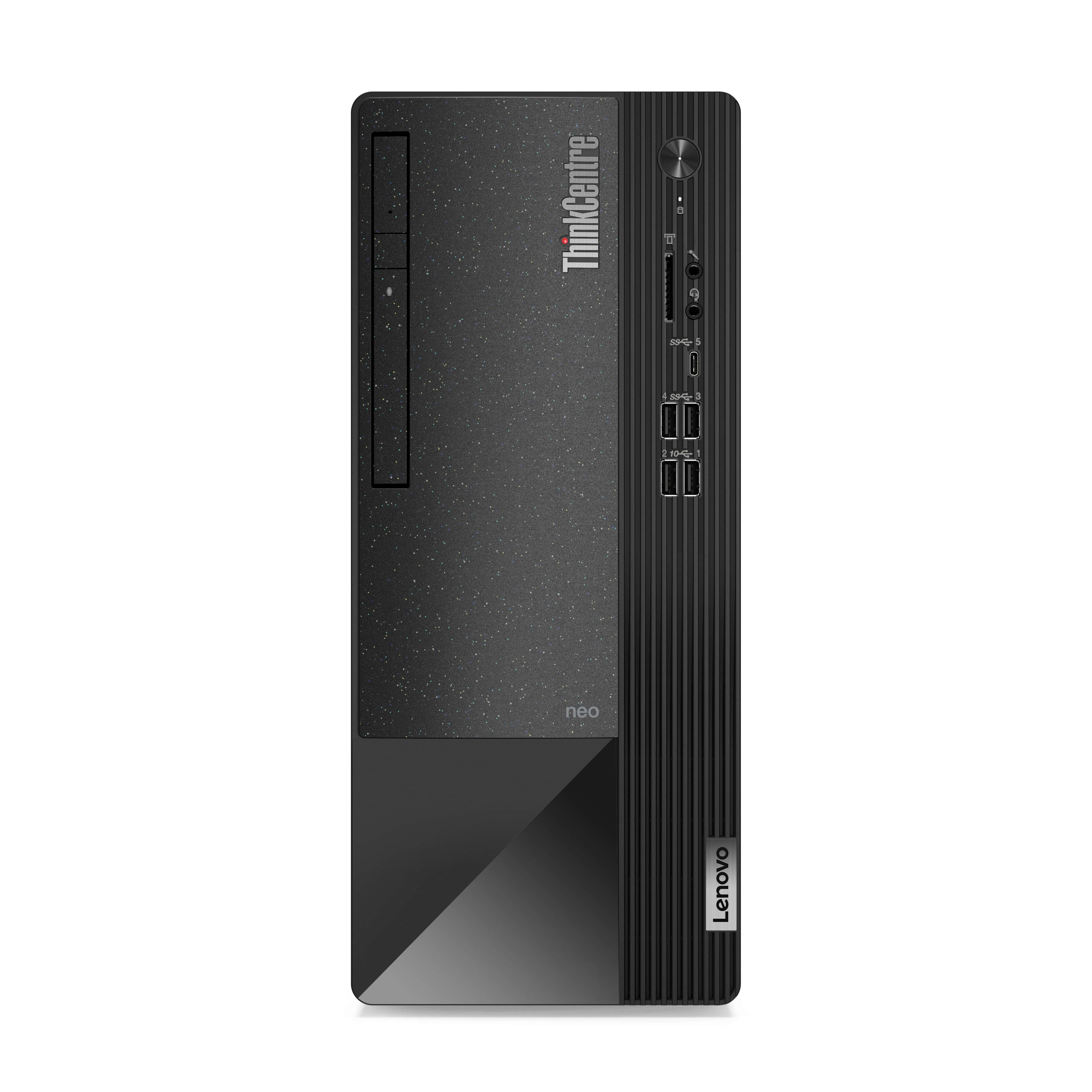 Lenovo ThinkCentre neo 50t Gen 4 Intel® Core™ i7 i7-13700 16 GB DDR4-SDRAM 512 GB SSD Windows 11 Pro Tower PC Zwart (12JD000CCK) thumbnail