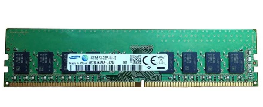 Samsung M378A1K43BB1-CPB geheugenmodule 8 GB 1 x 8 GB DDR4 288-pin DIMM (M378A1K43BB1-CPB) thumbnail