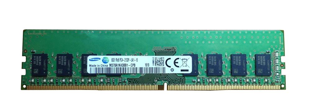 SAMSUNG 8GB (1*8GB) 1RX8 PC4-17000P-U DDR4-2133MHZ UDIMM (M378A1K43BB1-CPB) thumbnail
