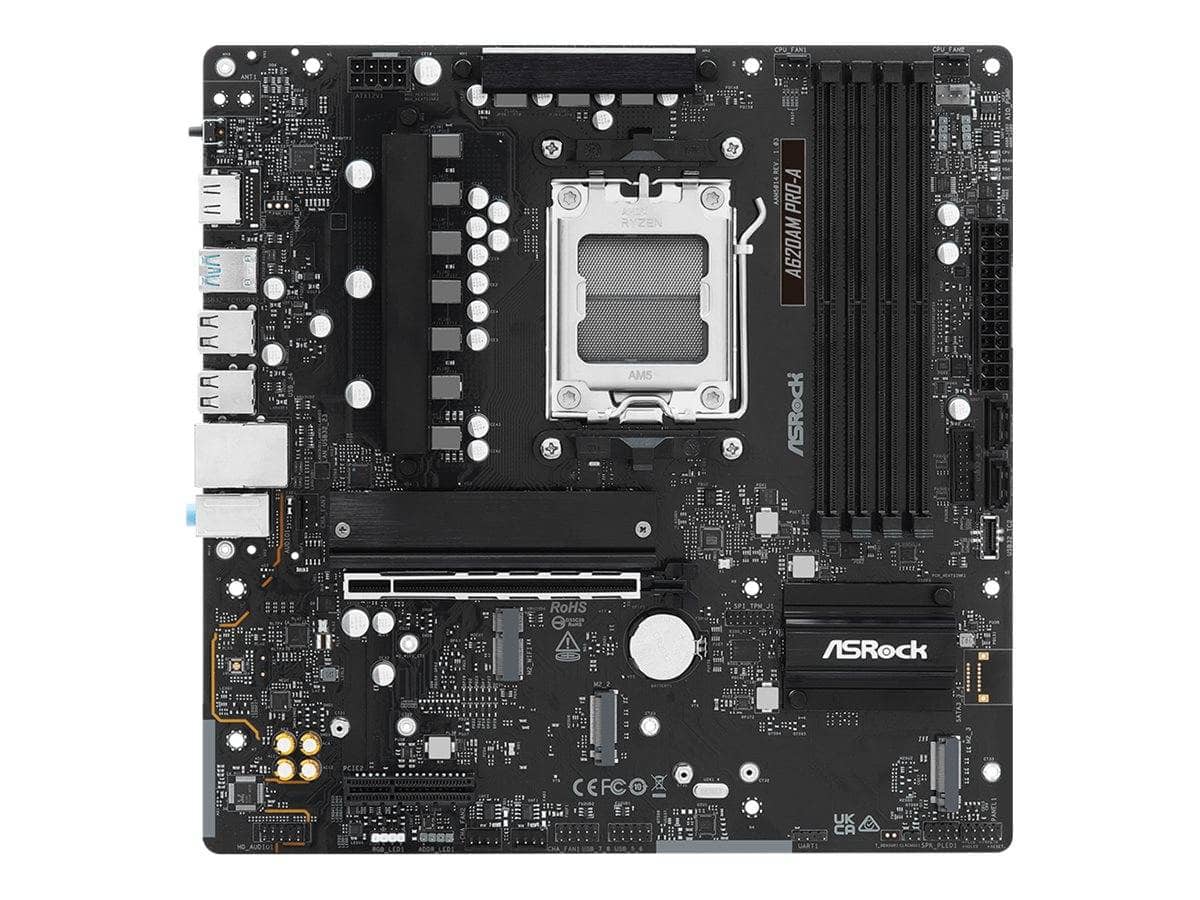 ASRock A620AM Pro-A AM5 mATX HDMI/DP DDR5 retail (90-MXBSX0-A0UAYZ) thumbnail