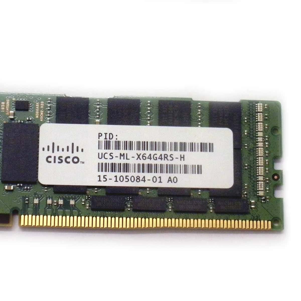 CISCO 64GB (1*64GB) 4RX4 PC4-21300V-L DDR4-2666MHZ LRDIMM (UCS-ML-X64G4RS-H) thumbnail