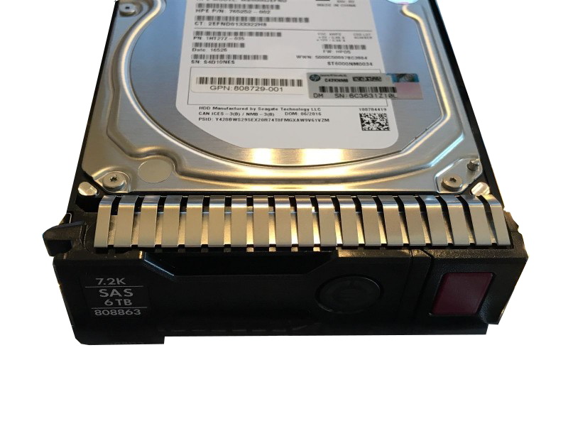 HP DRV HD 6TB 12G 7.2K 3.5 SAS (808863-001) thumbnail