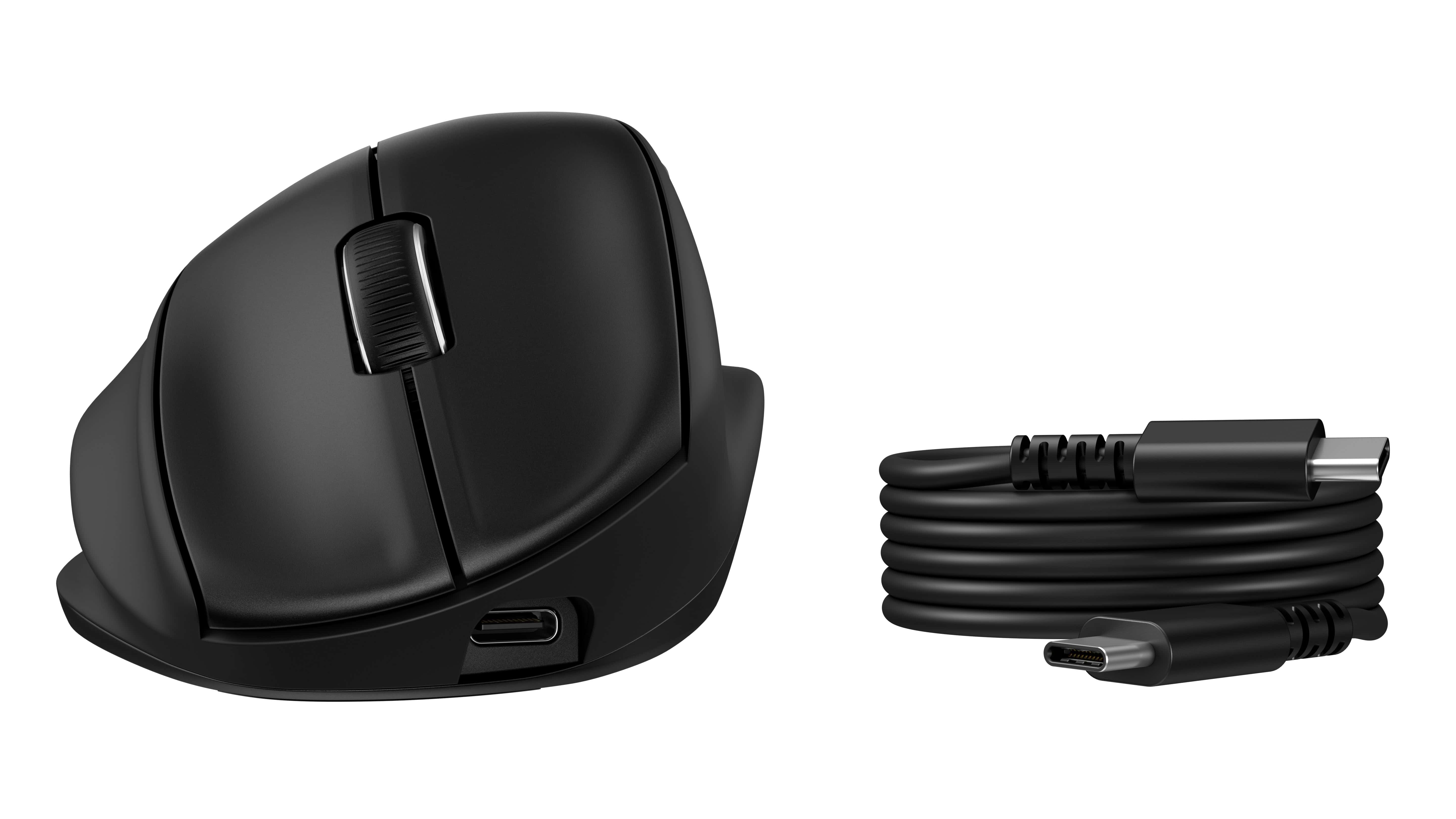 HP Tilt Ergonomic Mouse 725M Tilt Ergonomic Mouse 725M EURO muis (BH0Z5AA#ABB) thumbnail