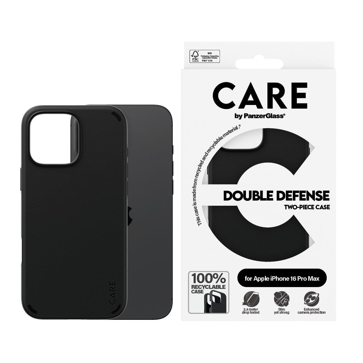 PanzerGlass CARE by PanzerGlass Double Defense - b (1336) thumbnail