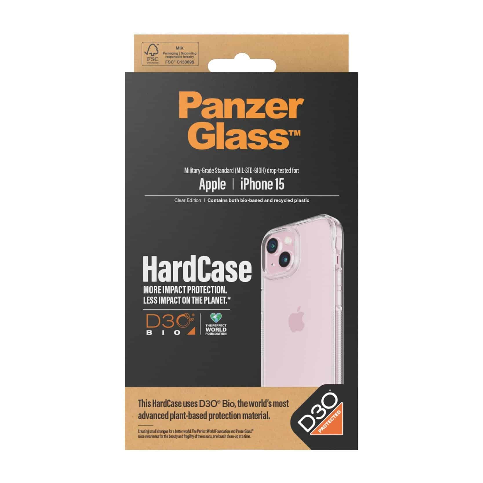 PanzerGlass Hintere Abdeckung für Mobiltelefon - selbstheilendes TPU - für Apple iPhone 6, 6s, 7, 8, SE (2. Generation) (BULKSAF (BULKSAFE95105) thumbnail