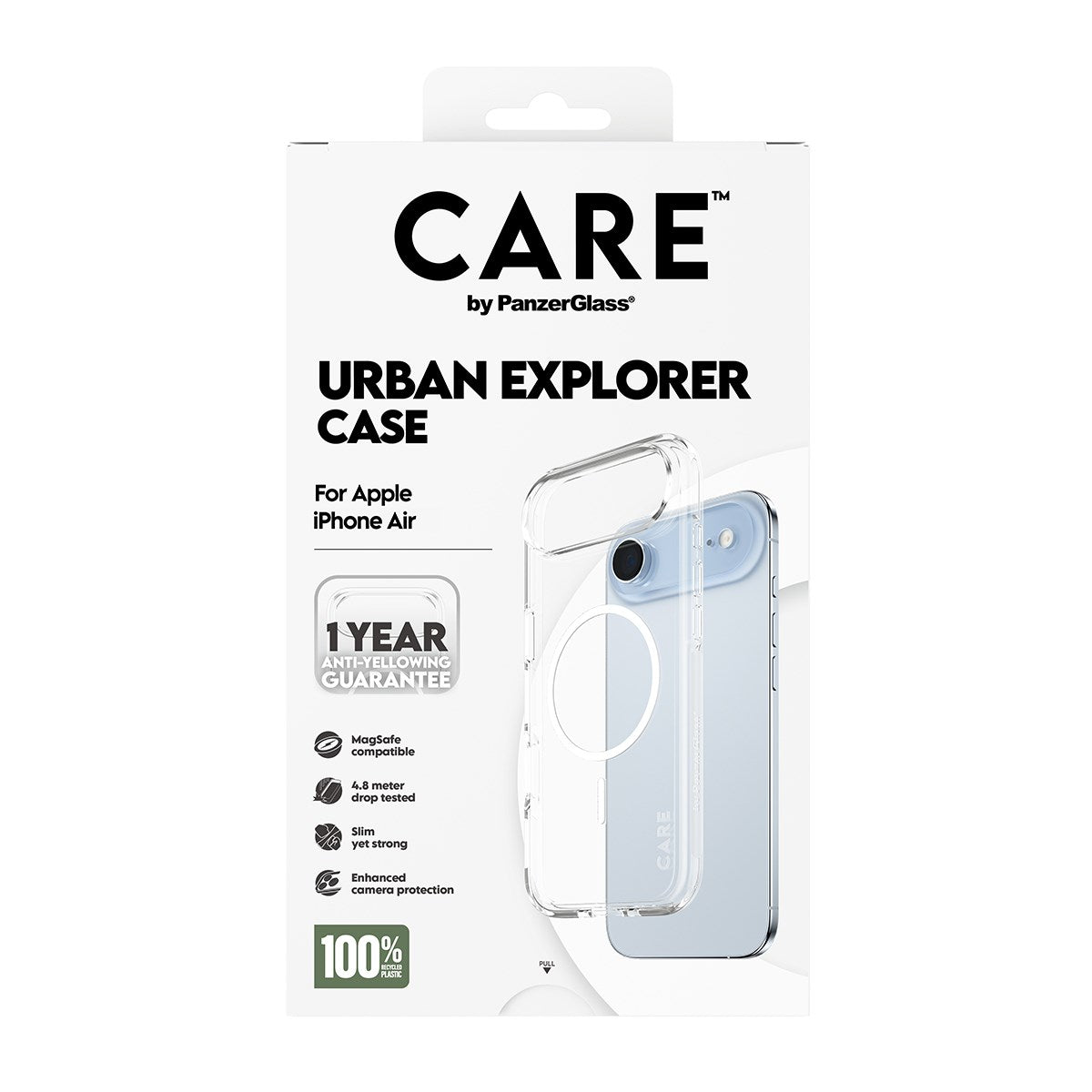 PanzerGlass PG CARE Apple iPh17 Air Urb tr/wh MgSf (CR24805) thumbnail