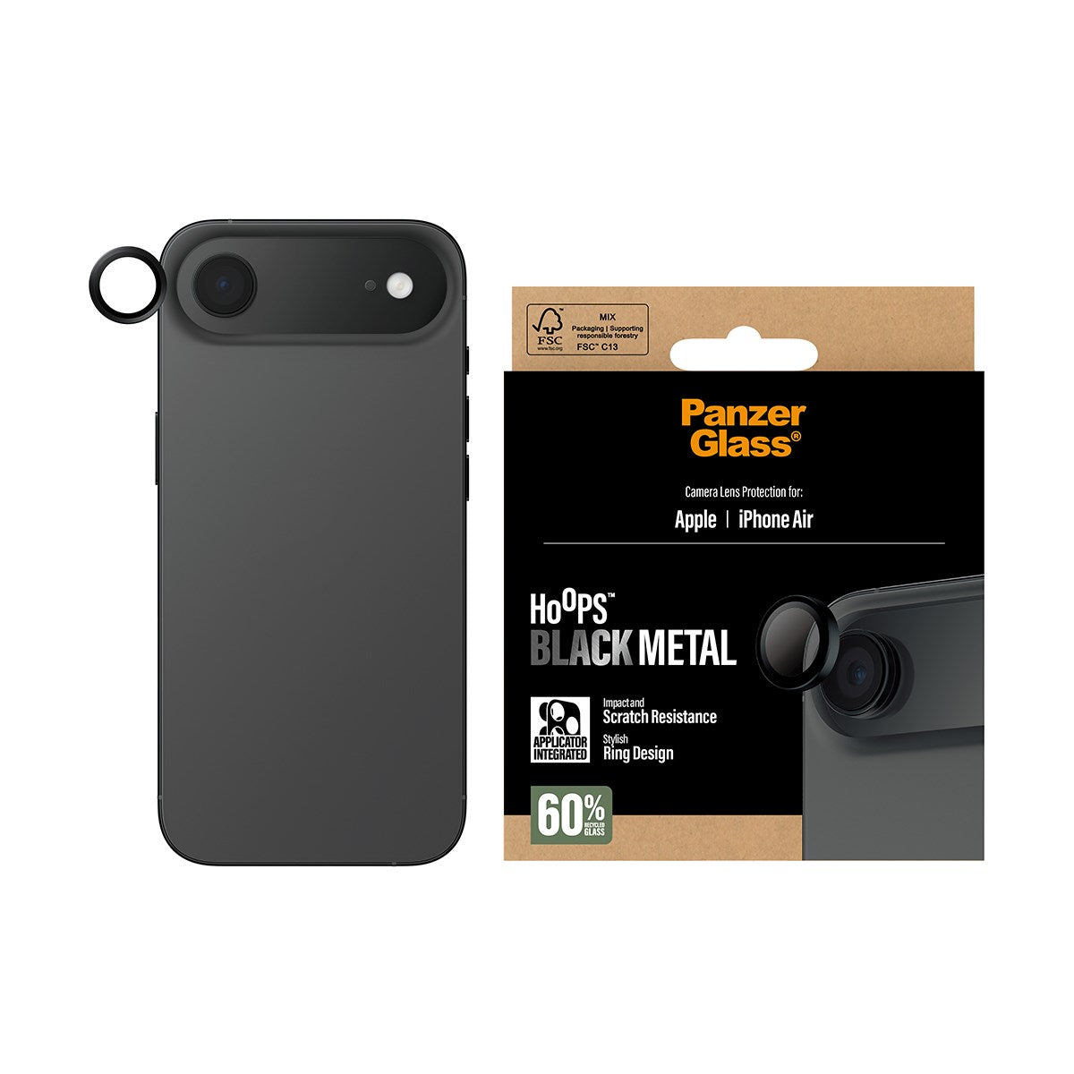 PanzerGlass Hoops black iPhone Air (PG32259) thumbnail