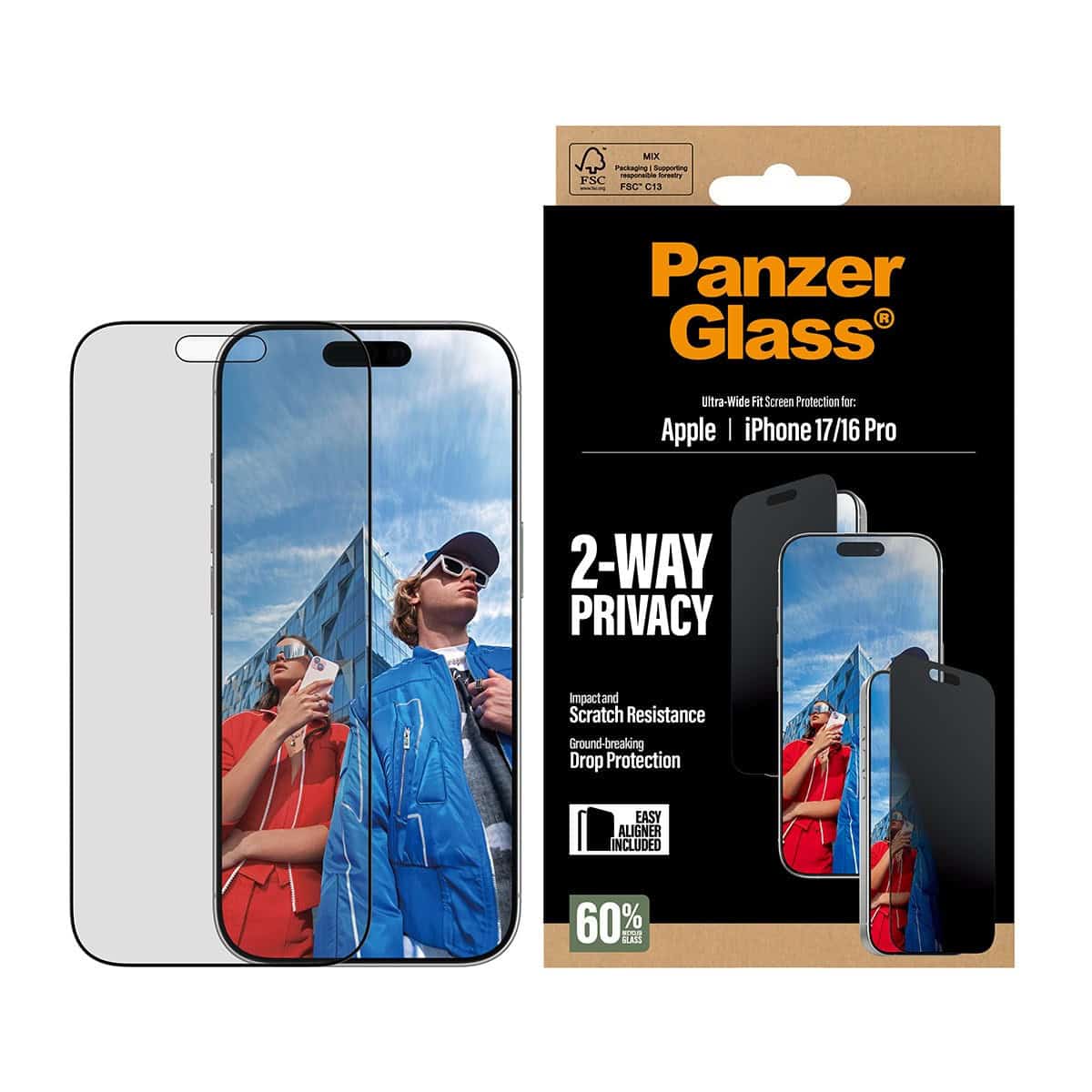 PanzerGlass PRIVACY SCREEN PROTECTOR W. BLA (PG53680) thumbnail