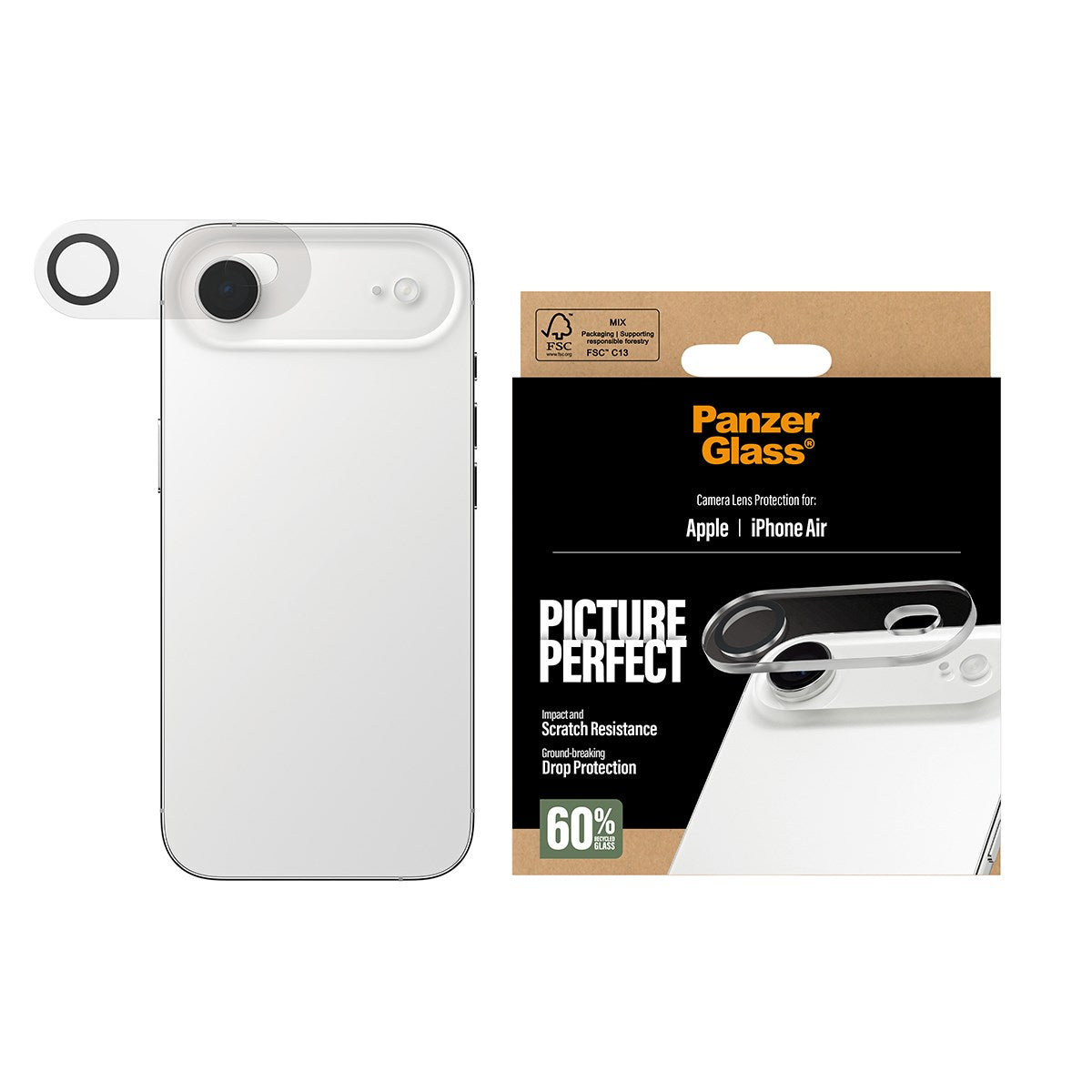 PanzerGlass PicturePerfect Lens Protector iPhone Air (PG58879) thumbnail