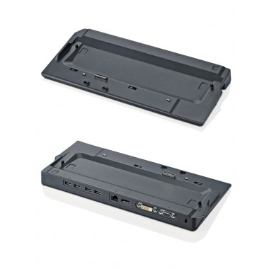 Fujitsu S26391-F1557-L110 laptop dock & poortreplicator Docking Zwart (S26391-F1557-L110) thumbnail