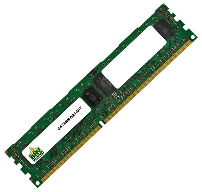 HP 4GB (1*4GB) 1RX4 PC3L-10600R DDR3-1333MHZ RDIMM (647893-B21) thumbnail
