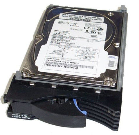 Lenovo - Festplatte - 73GB - Hot-Swap - 3.5 Slim Line (8,9 cm Slim Line) - Ultra320 SCSI - Centronics (SCA-2), 80-polig - 10000  (39R7308) thumbnail