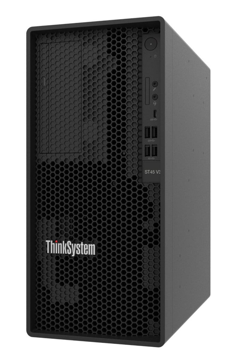 Lenovo ThinkSystem ST45 V3 server 4 TB Tower AMD EPYC 4244P 3,8 GHz 16 GB DDR5-SDRAM 500 W (7DH5A00AEA) thumbnail