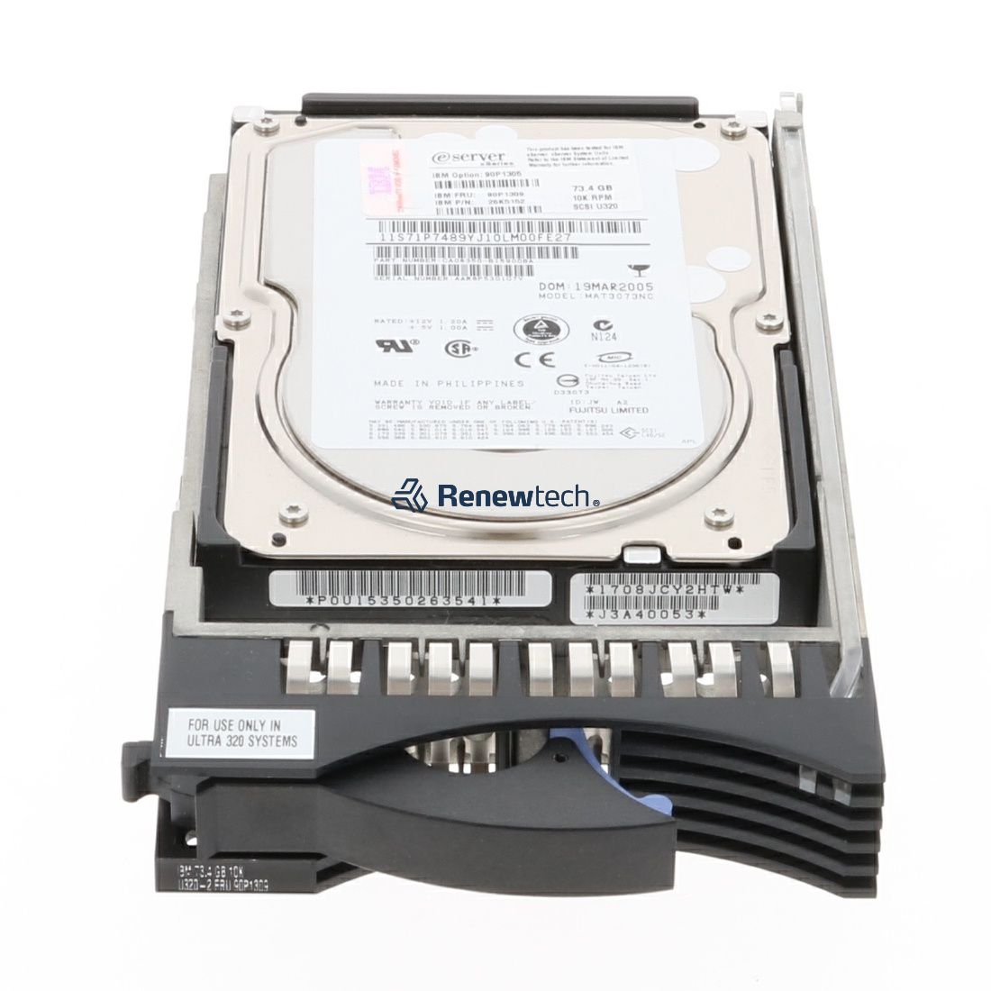 Lenovo IBM 73GB 10K RPM U320 SCSI HDD (90P1309) thumbnail