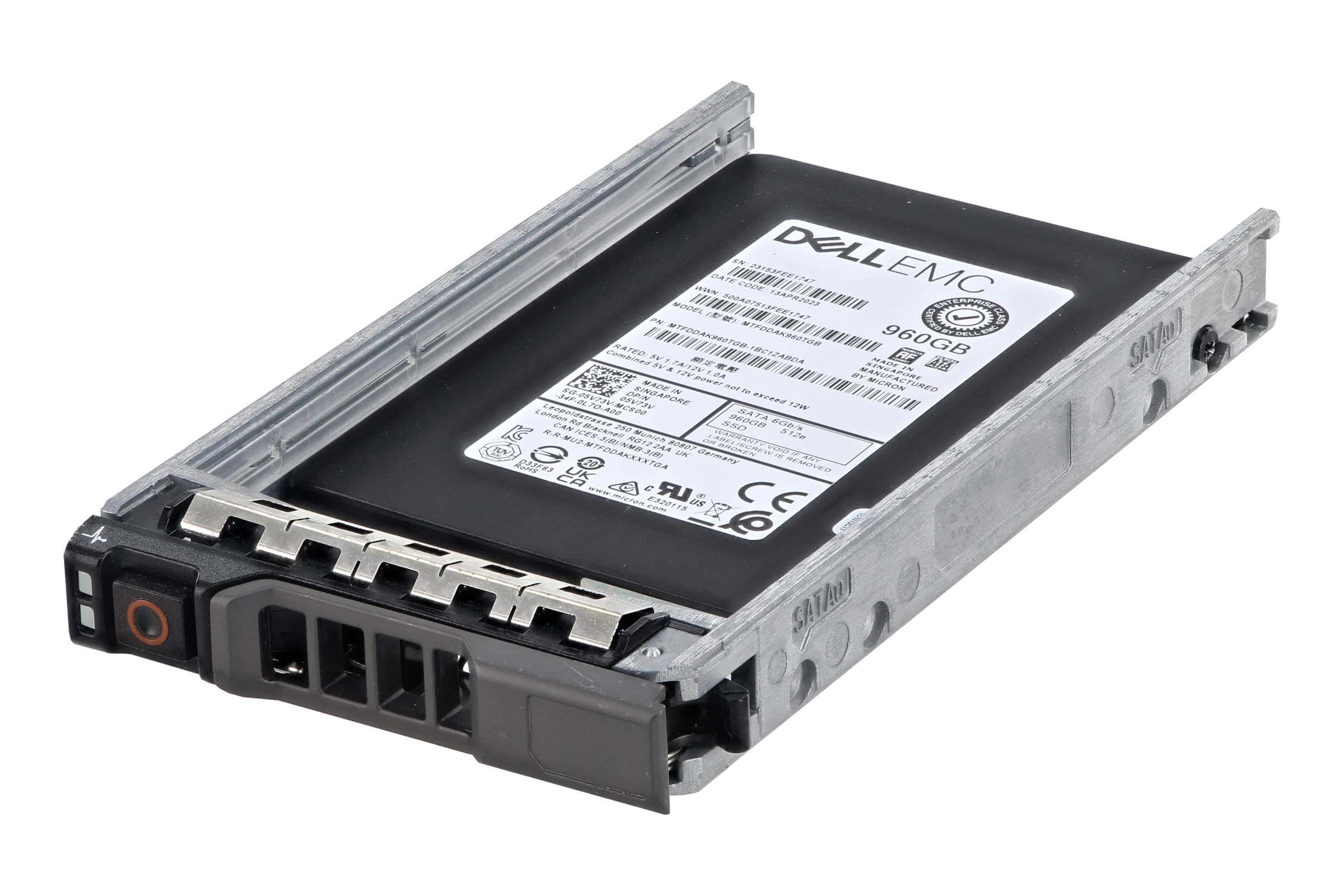 Dell 960GB SSD SFF SATA 6G MIX (5V73V-RFB) thumbnail