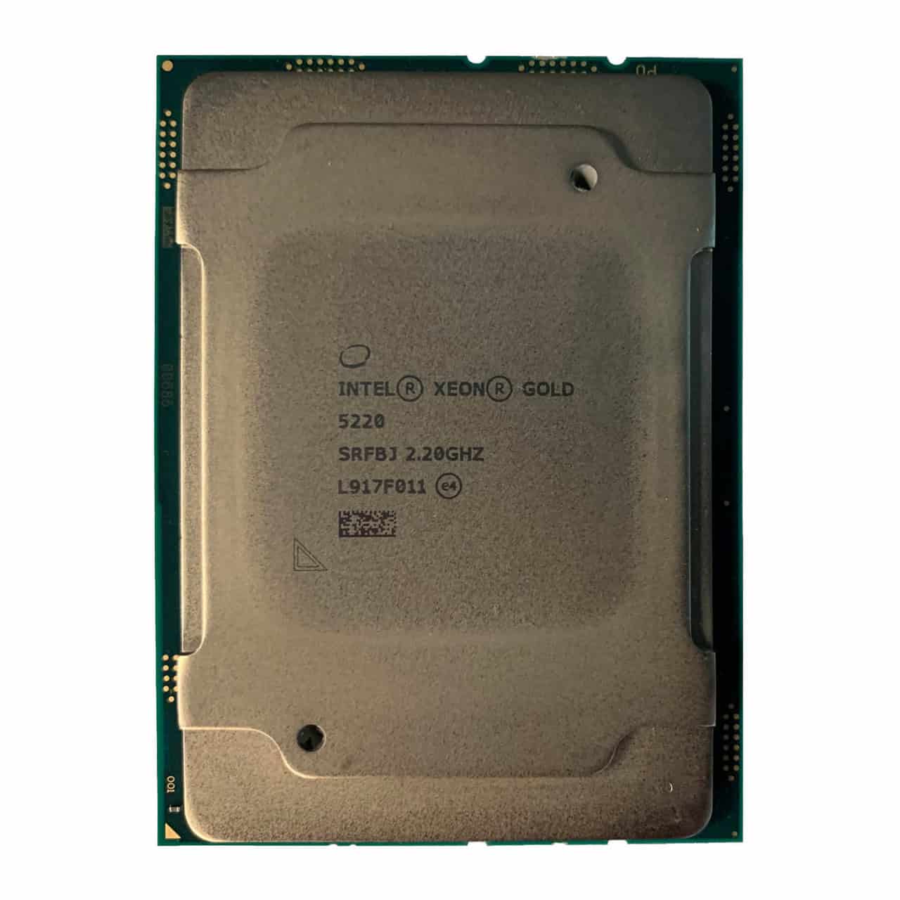 INTEL XEON 18 CORE CPU GOLD 5220 24.75M 2.20GHZ 125W (2667) (SRFBJ) thumbnail
