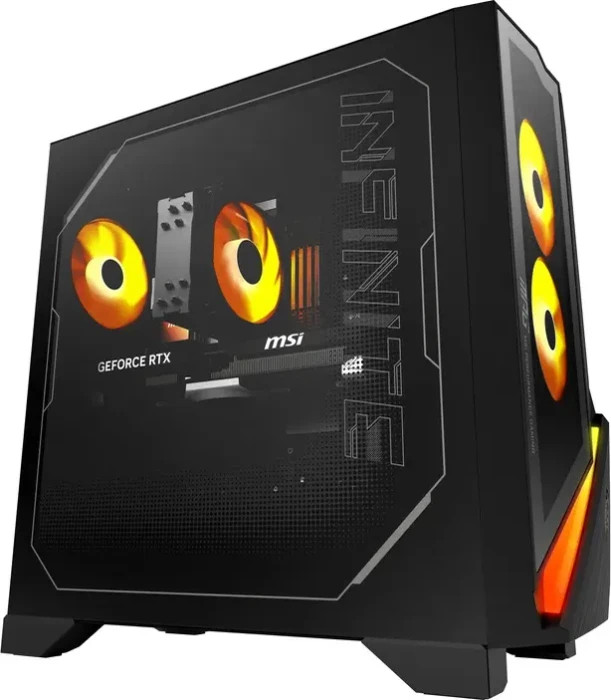 MSI MPG Infinite Z3 X3D 9NVRR7-487AT Desktop AMD Ryzen 7 9800X3D, 64GB DDR5 RAM, 2TB M.2 SSD, GeForce RTX 5080 SHADOW 3X OC (16G (00B94221-487) thumbnail