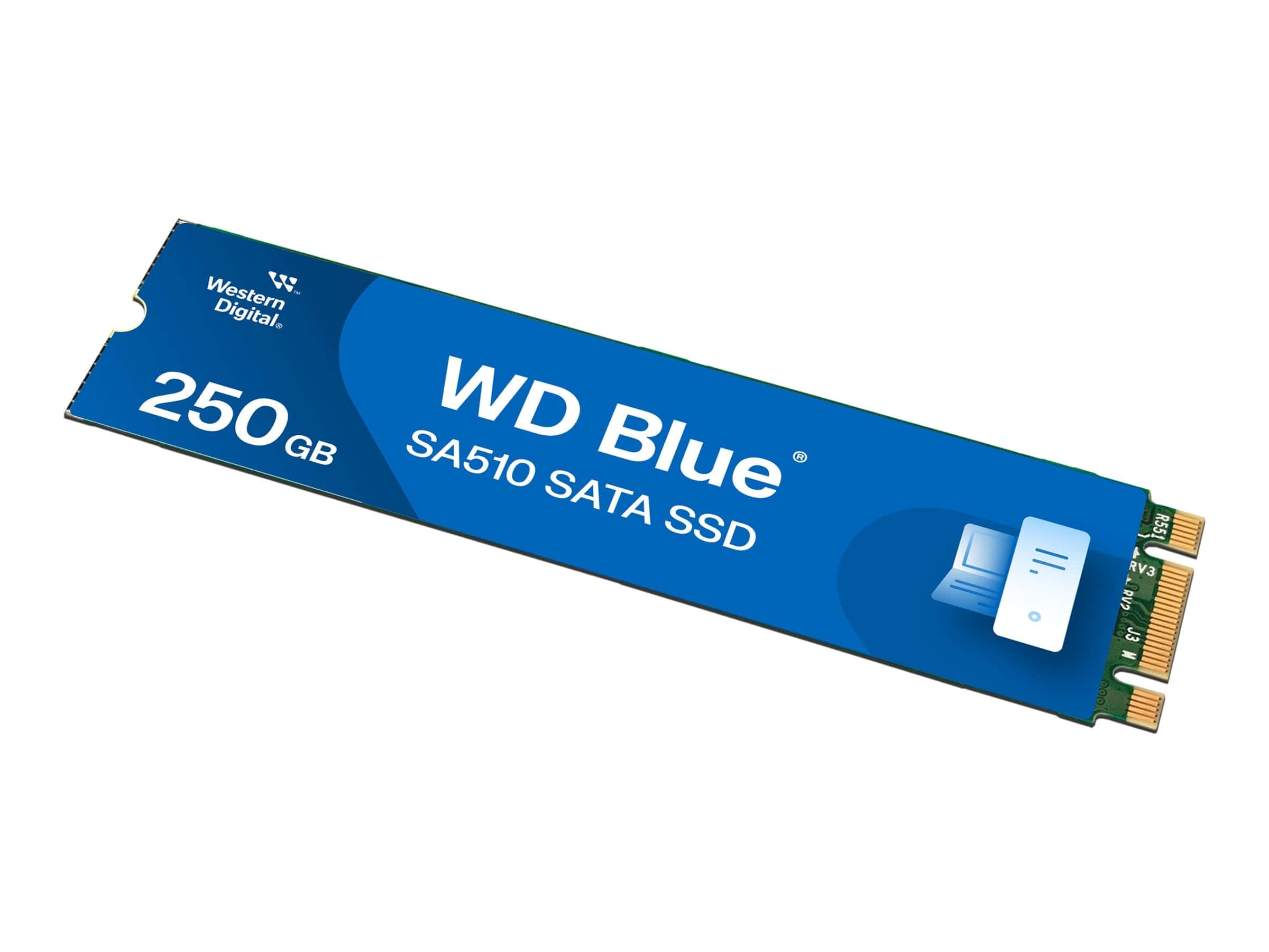 Sandisk WD SSD Blue SA510 250GB M.2 SATA Gen3 (WDS250G3B0B-00AXS0) thumbnail