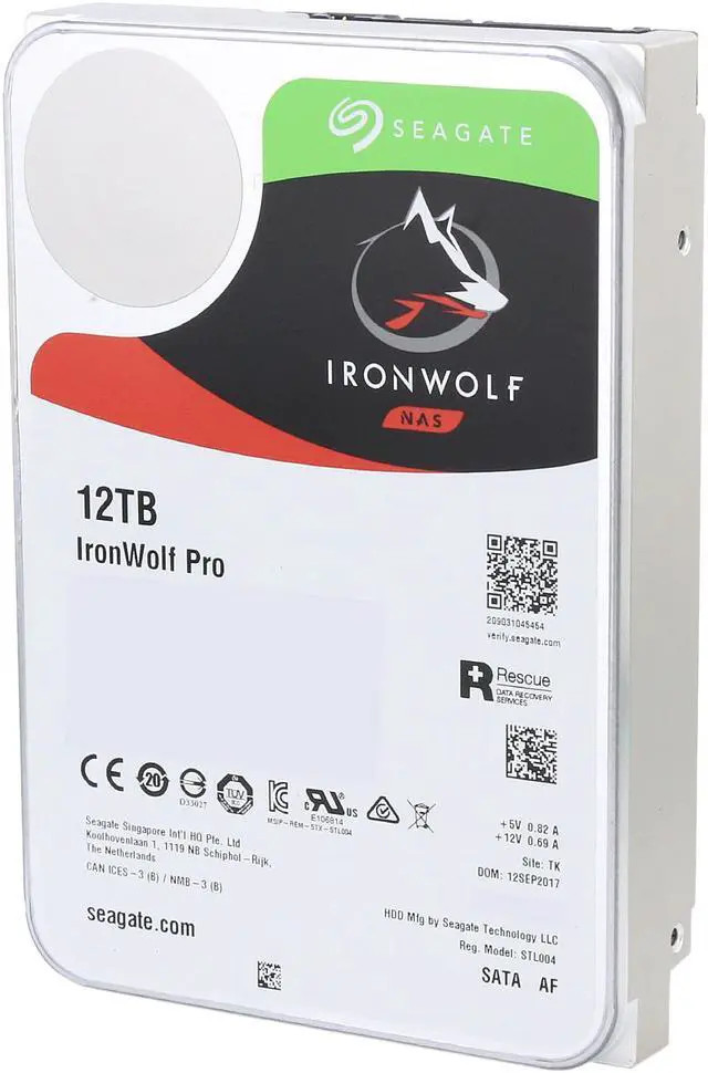 Seagate HD3.5 SATA3 12TB ST12000NE0007 (Rec.) Recertified 12Month Warranty (ST12000NE0007-REC) thumbnail
