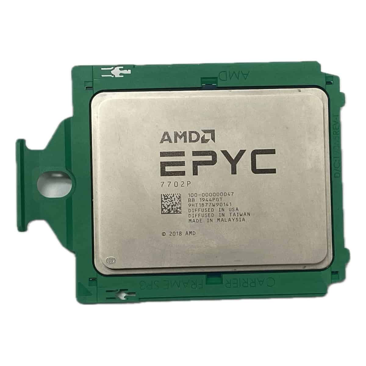AMD EPYC ROME 64-CORE 7702P Single Pack Tray (100-000000047) thumbnail