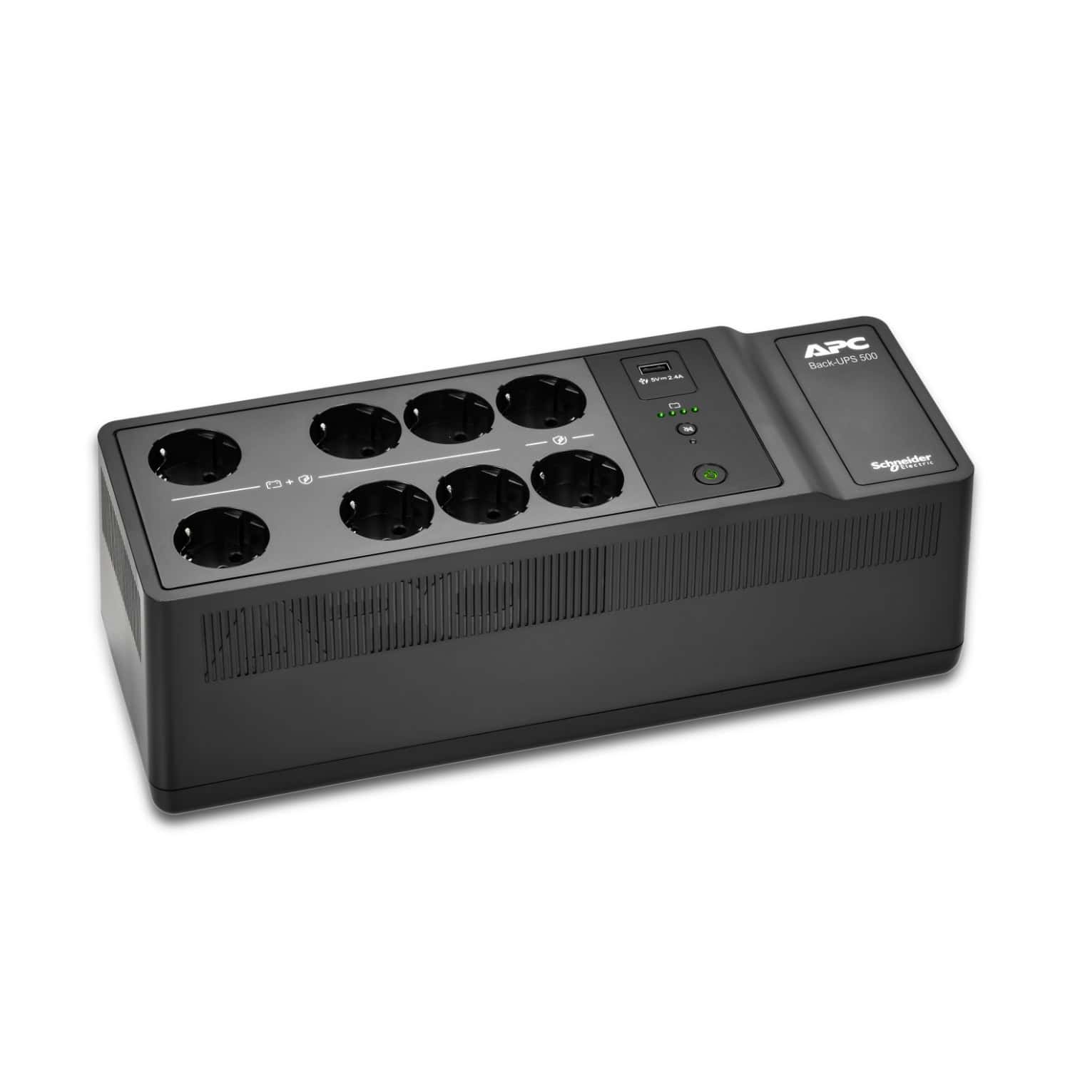 APC BE500G2-IT UPS Stand-by (Offline) 0,5 kVA 300 W 8 AC-uitgang(en) (BE500G2-IT) thumbnail