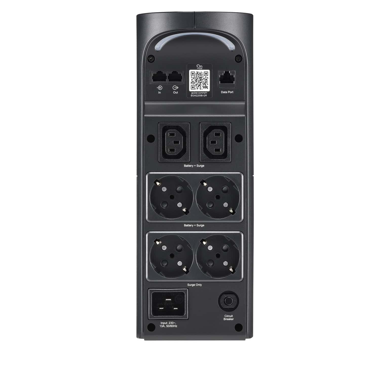 APC Back-UPS Pro Gaming - UPS - Tower, RGB lights (BGM2200B-UK) (BGM2200B-UK) thumbnail