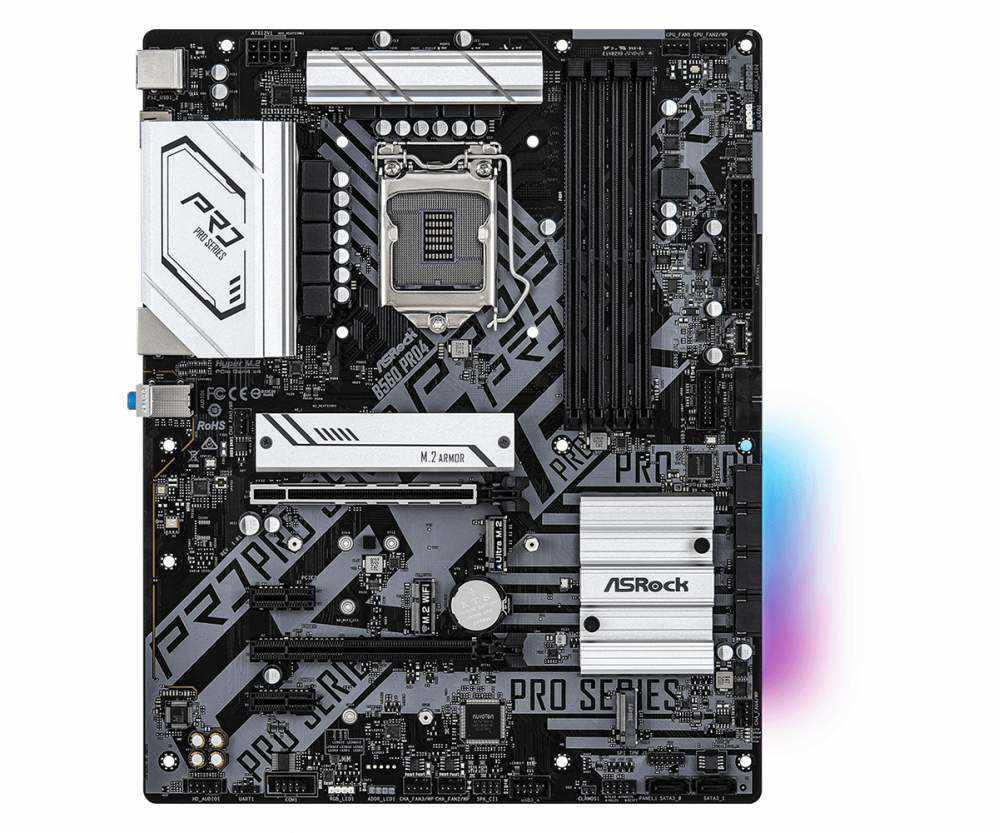 ASRock B560 PRO4 4DDR4 LGA1200 (90-MXBF10-A0UAYZ) thumbnail