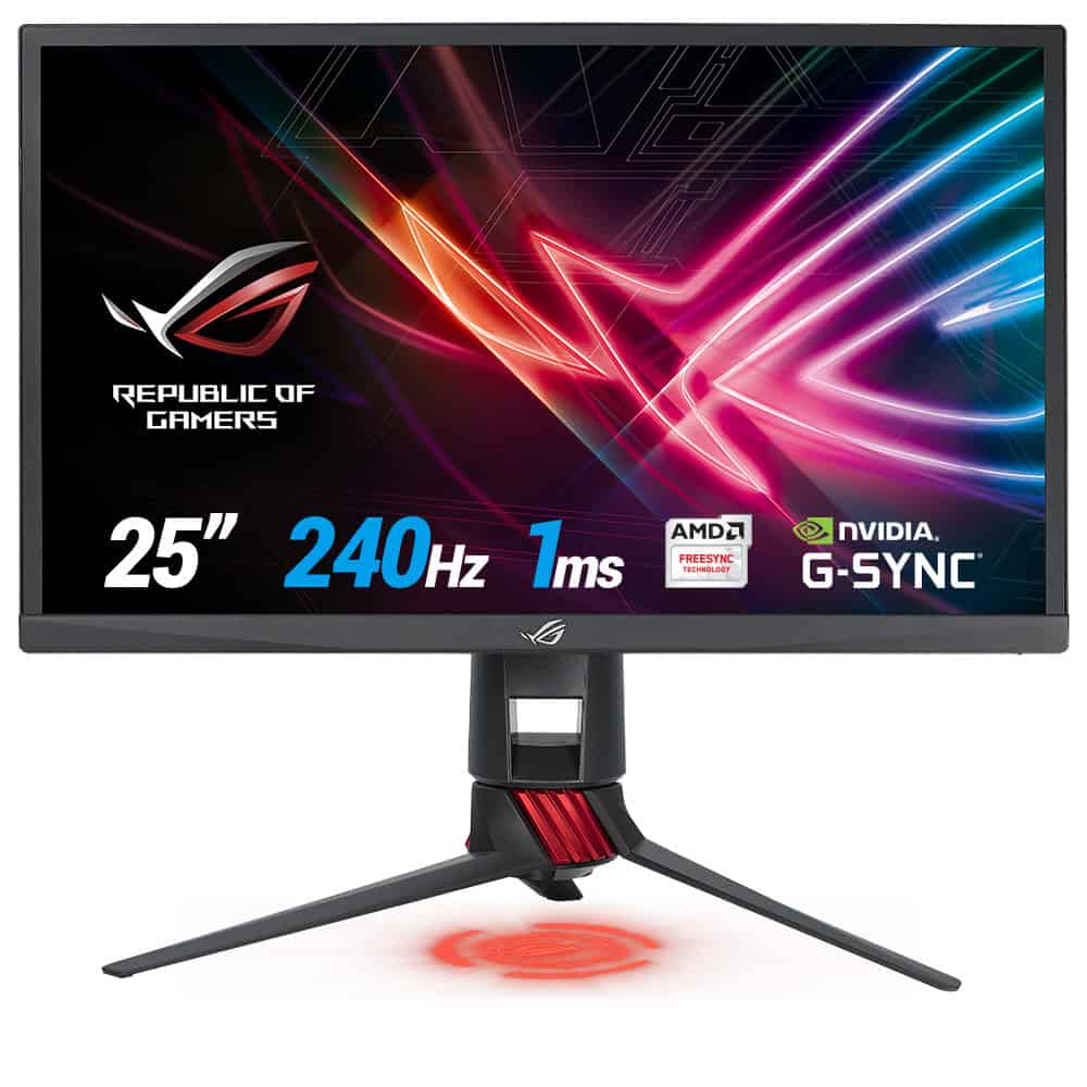 ASUS XG258Q computer monitor 62,2 cm (24.5) 1920 x 1080 Pixels Full HD LED Zwart (90LM03U0-B01370) thumbnail