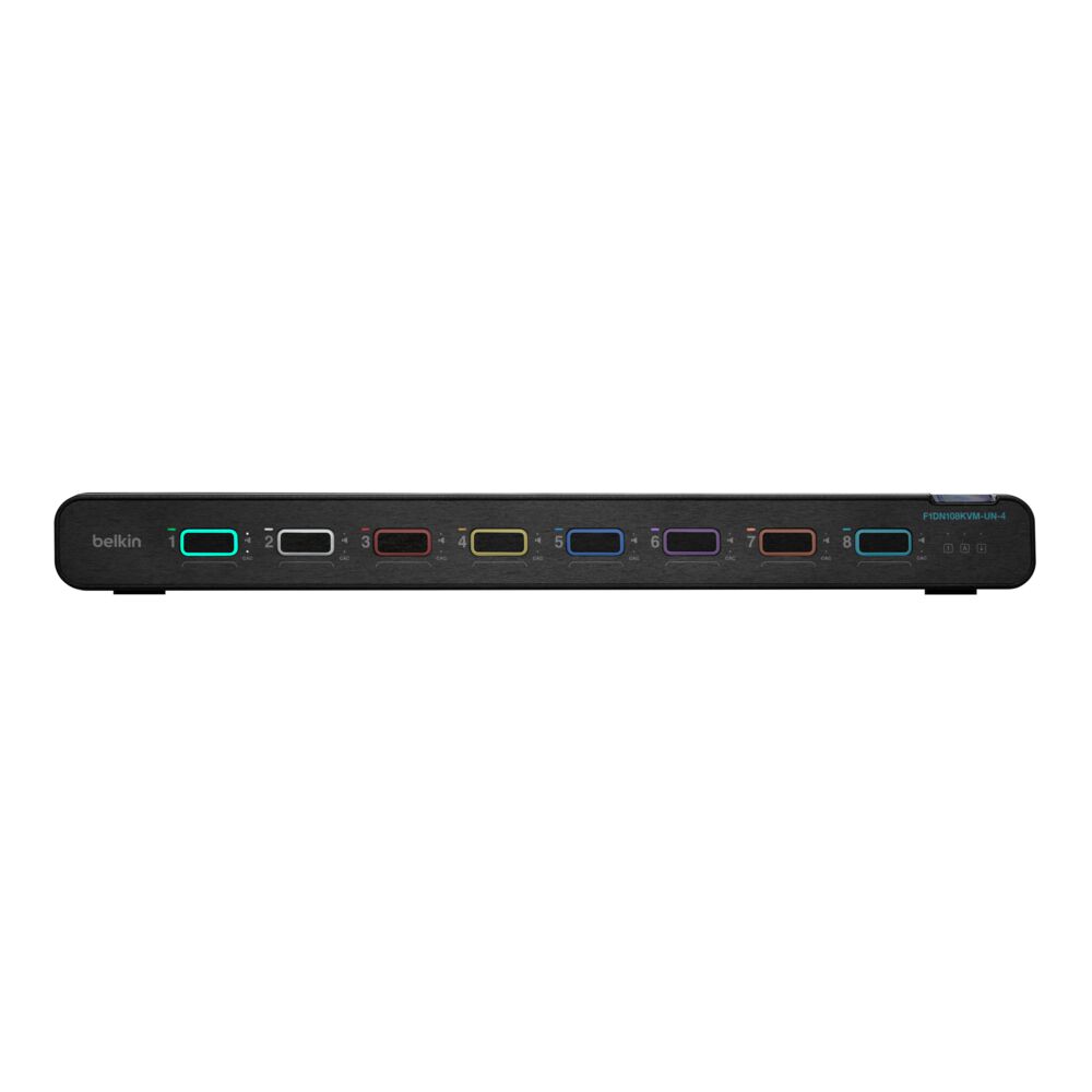 Belkin 2-4-8 Port Secure KVM USB keyboar (F1DN008KBDDE) thumbnail