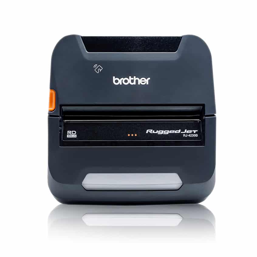 Brother RJ4230BL labelprinter Direct thermisch 203 x 203 DPI 127 mm/sec Bedraad en draadloos Bluetooth (RJ4230BLZ1) thumbnail