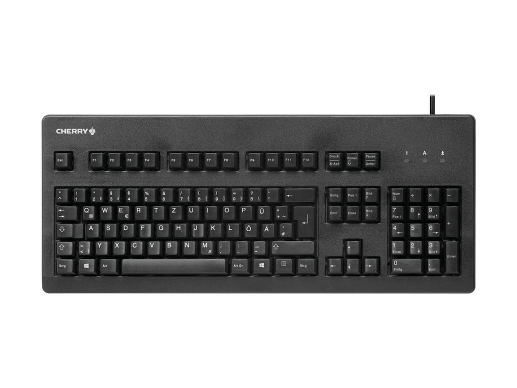 Cherry Keyboard G80-3000 grey click USB PS/2 US (G80-3000LSCEU-0) thumbnail