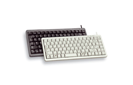 CHERRY Compact keyboard, Combo (USB + PS/2), PL toetsenbord USB + PS/2 QWERTY Grijs (G84-4100LCMPL-0) thumbnail