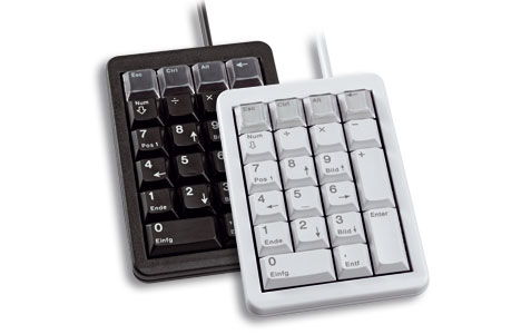 CHERRY G84-4700 USB numeriek toetsenbord Grijs (G84-4700LUCFR-0) thumbnail