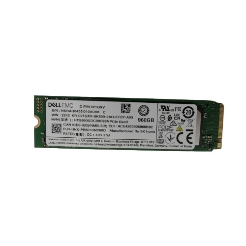DELL 400-BONH internal solid state drive 960 GB M.2 (400-BONH) thumbnail