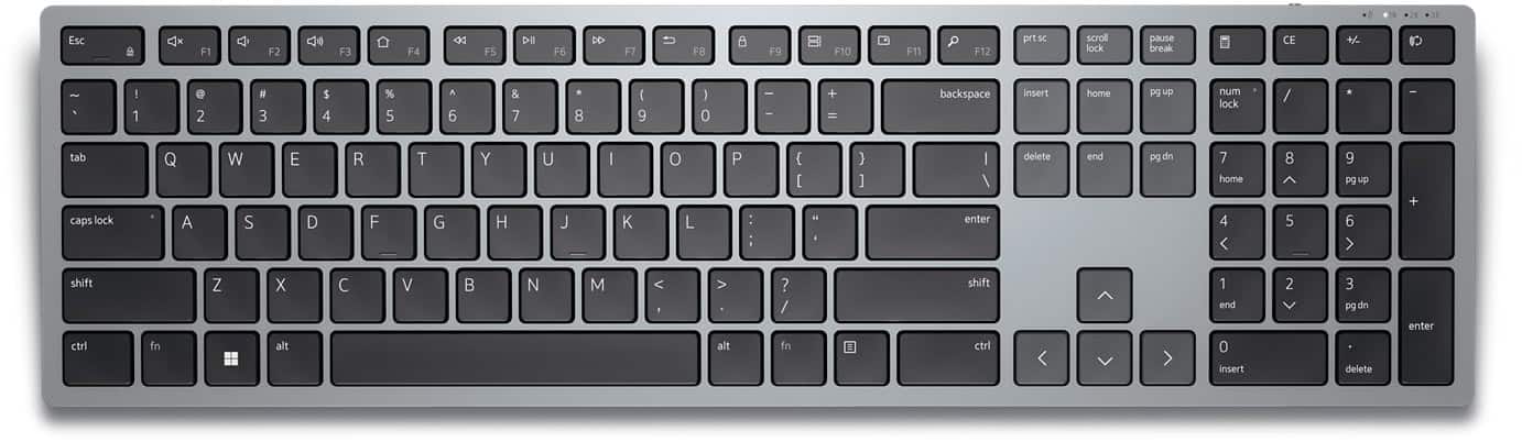 Dell Multi-Device Wireless Keyboard (KB700-GY-R-SWI) thumbnail