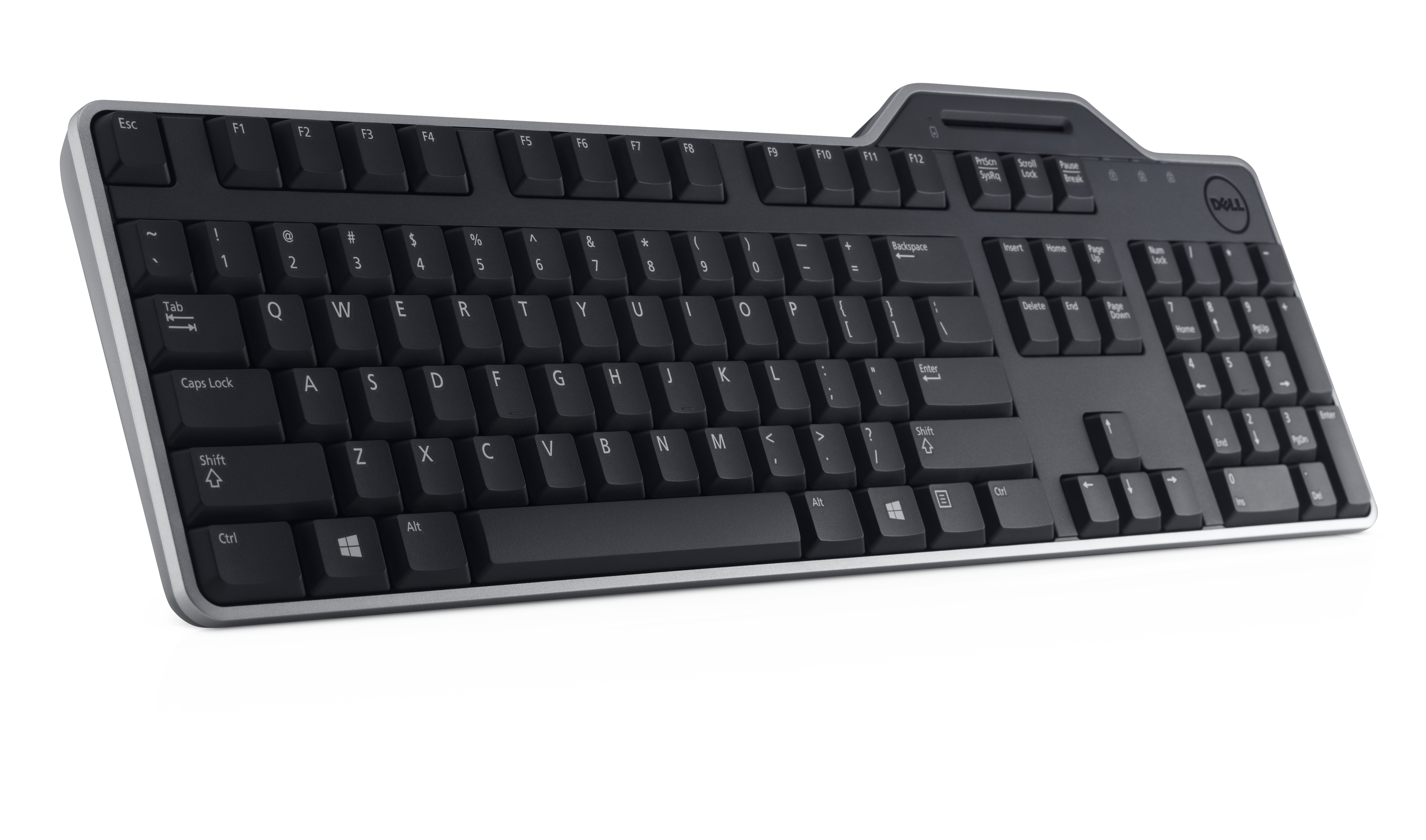 DELL KB813 toetsenbord Universeel USB QWERTY Amerikaans Engels Zwart (KB813-BK-US/EURO) thumbnail