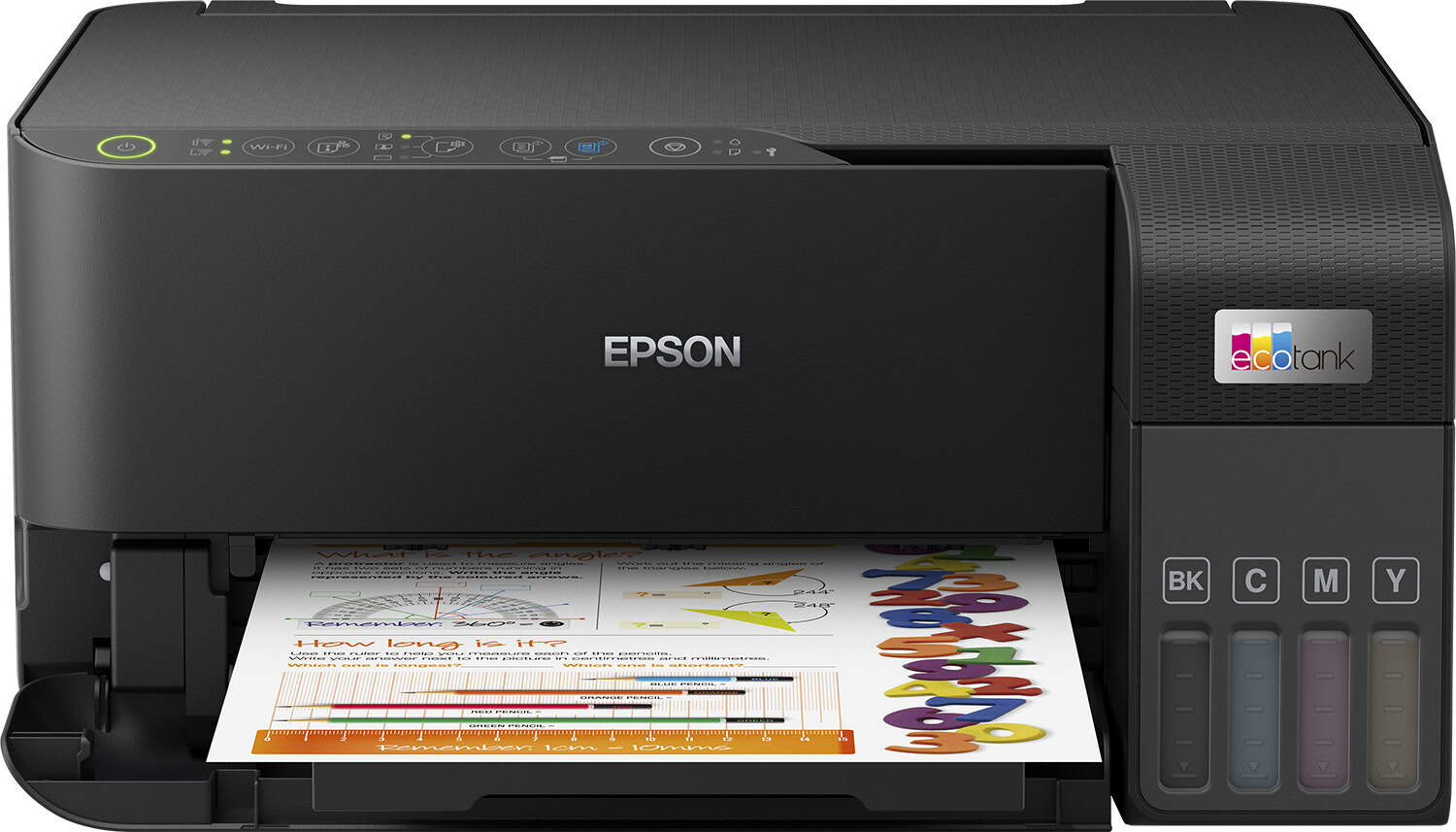 Epson EcoTank ET-2830 A4 multifunctionele Wi-Fi-printer met inkttank, inclusief tot 3 jaar inkt (C11CK59402) thumbnail