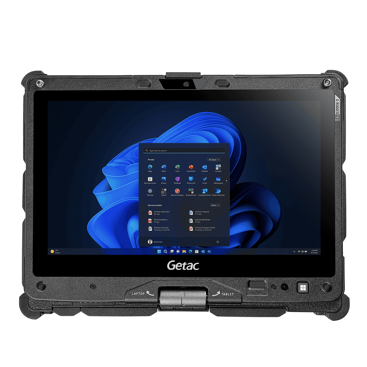 Getac V110G7 i5-1235U CAM W11P 8GB/256GB PCIe (VSC15PJHB4XA) thumbnail