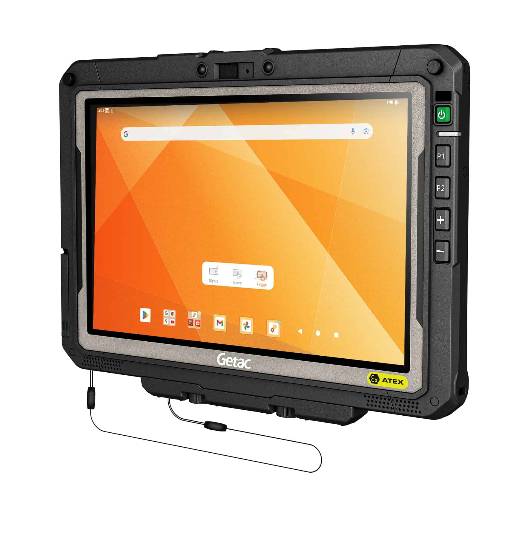 Getac ZX10G2-EX QCS6490 WCAM ATEX ANDR 8GB RAM (Z8ANLXG84ABX) thumbnail